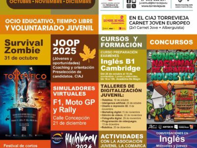Torrevieja presenta su agenda joven de otoño 2024
