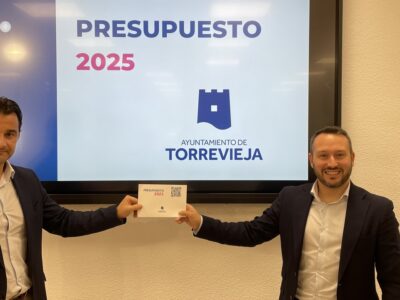 Torrevieja contará en 2025 un 6,8% más de presupuesto que en el año anterior