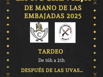 Las Embajadas de 2025 de los Moros y Cristianos de Orihuela preparan una fiesta de Nochevieja