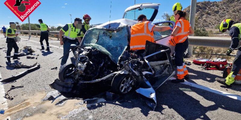 Fallece una joven de 20 años en un accidente de tráfico en la CV-930 de Orihuela