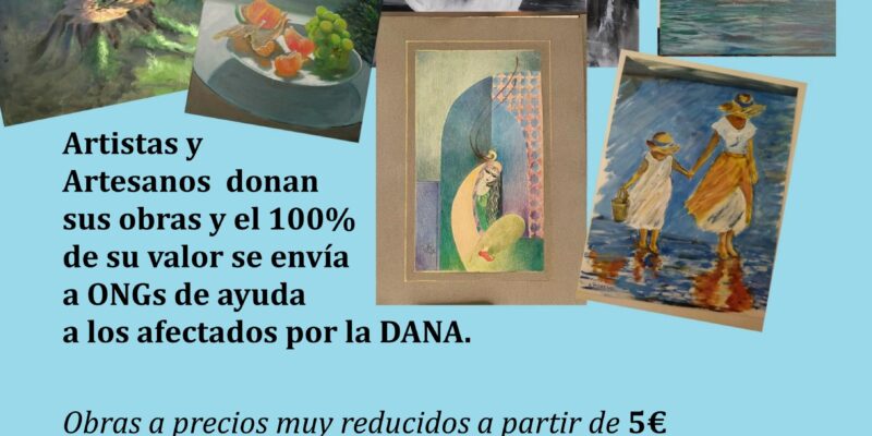 Torrevieja acoge una exposición solidaria para los damnificados por la DANA