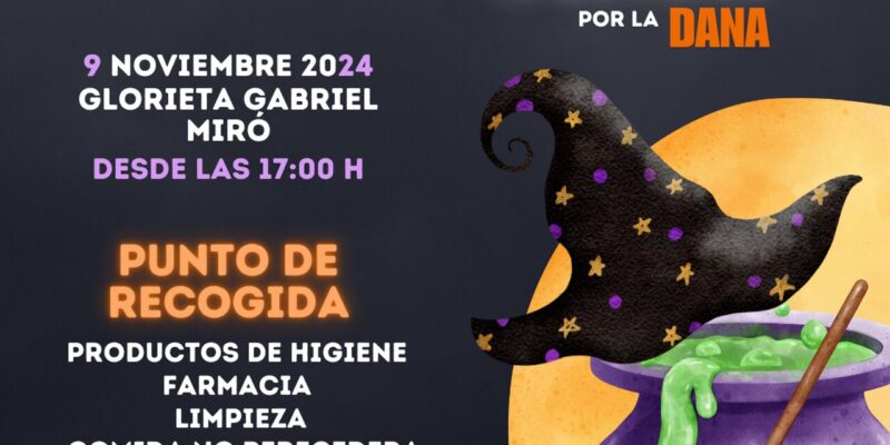 Orihuela organiza un Halloween solidario con los afectados por la DANA en Valencia