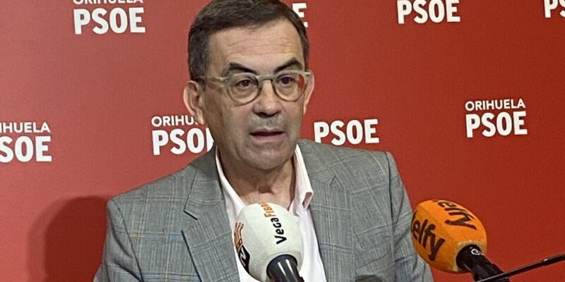 El PSOE alerta de una posible pérdida de una subvención Next Generation en Orihuela