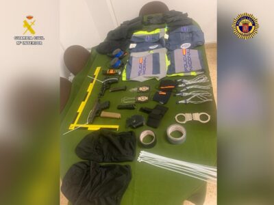 Desarticulan una banda de "policías full" tras cometer un robo en Guardamar