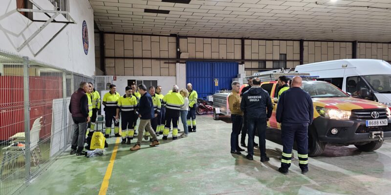 Orihuela envía un nuevo convoy con ayuda humanitaria y logística a las zonas afectadas por la DANA