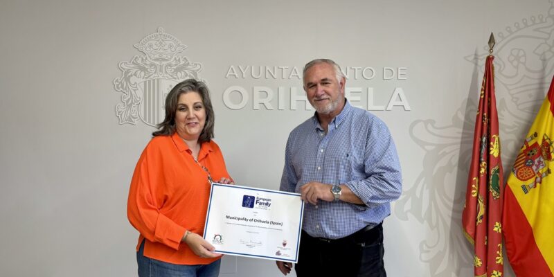 Orihuela se convierte en Ciudad Family-Friendly
