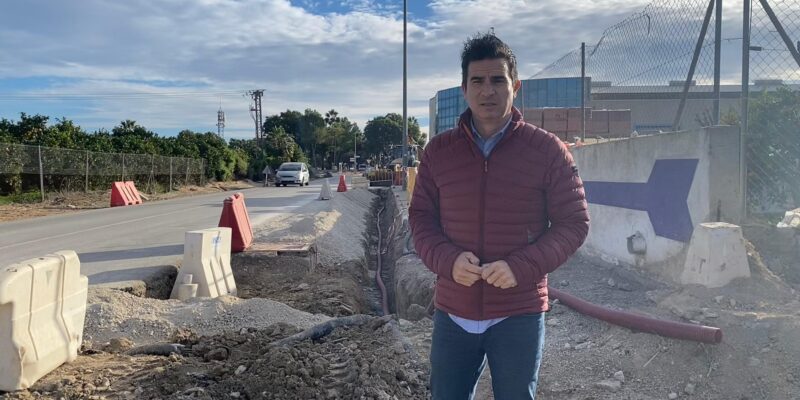 Las obras de mejora del Polígono Industrial de Bigastro permitirán mejorar la conexión entre el casco urbano y la zona industrial