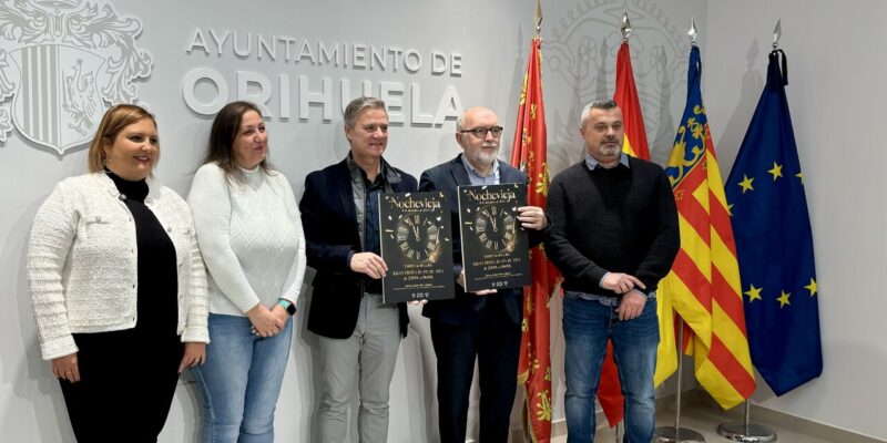 Orihuela prepara la primera Fiesta de Nochevieja organizada por el área de Juventud