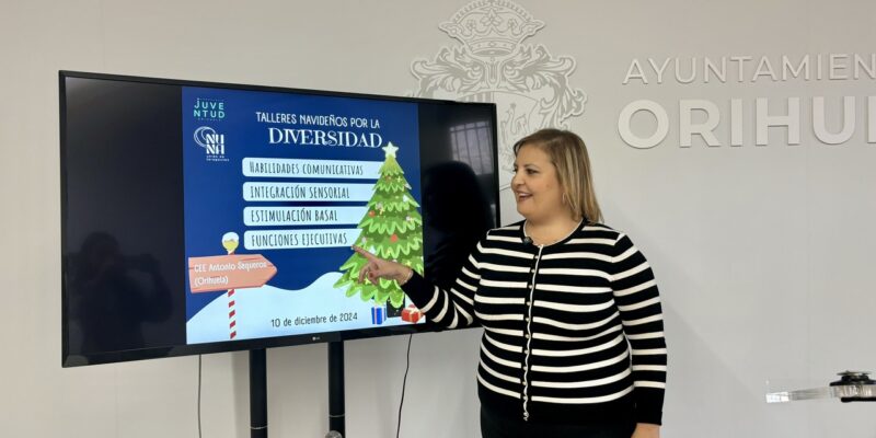 Orihuela organiza talleres inclusivos en el colegio Antonio Sequeros