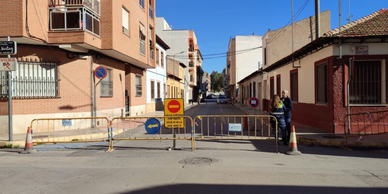 Comienzan las obras de renovación de alcantarillado de la calle San José de Almoradí