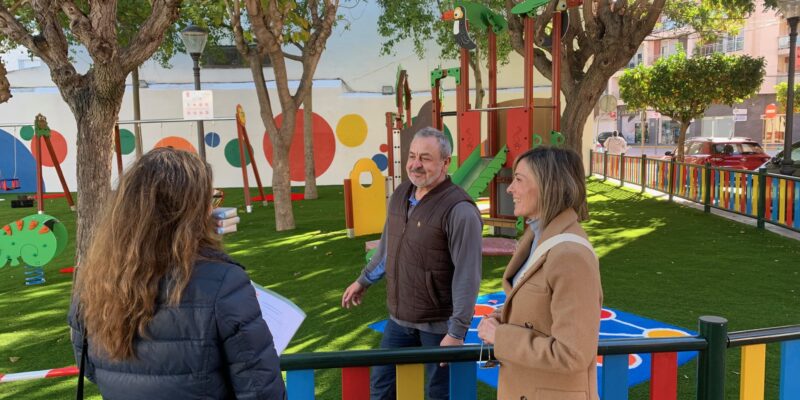 Almoradí abre este sábado el remodelado parque infantil de la Plaza San Andrés
