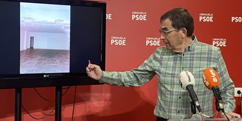 El PSOE de Orihuela denuncia "despilfarro de dinero público" en Entrenaranjos