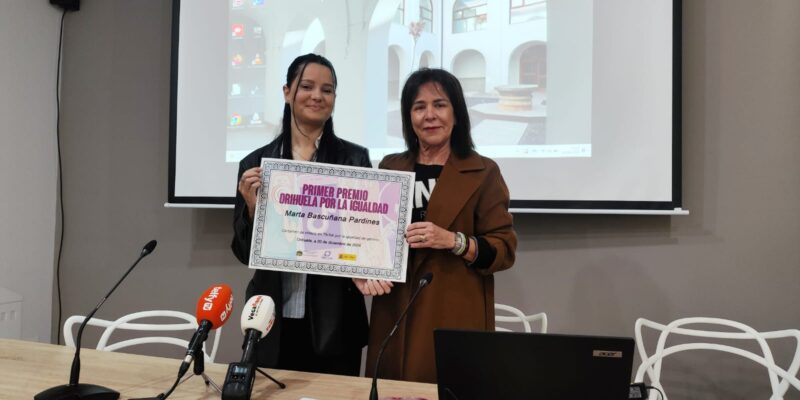 Marta Bascuñana gana el I Certamen de Tik Tok de Orihuela para promover la igualdad de género