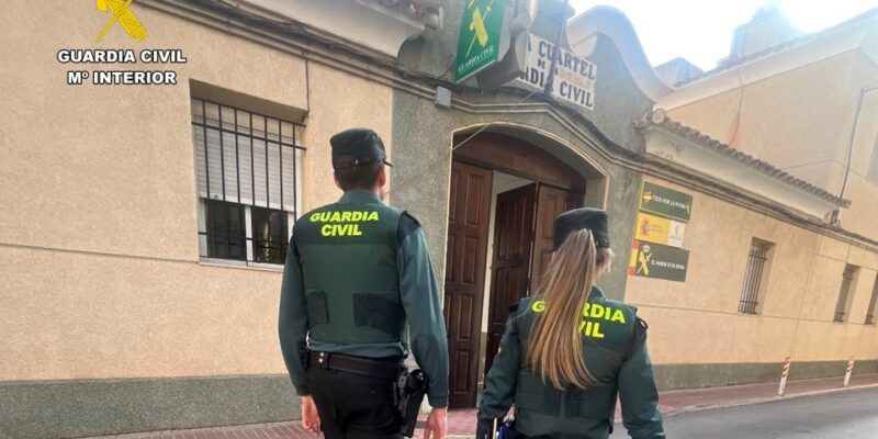 La Guardia Civil detiene al autor de una serie de robos con violencia en Callosa de Segura
