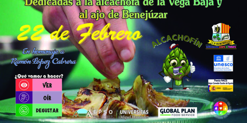 El Colegio de Hurchillo prepara sus XV Jornadas de Comida Ecológica