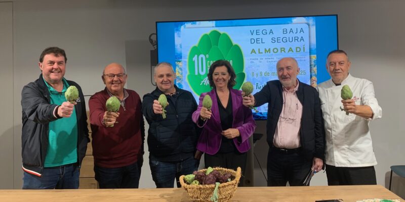 La joya gastronómica de la comarca volverá a ser protagonista el próximo 8 y 9 de marzo en la celebración del 10º Congreso Nacional de la Alcachofa, con una programación con más de 30 actividades, que ya ultima el Ayuntamiento de Almoradí