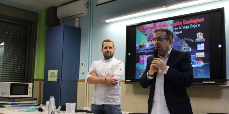 El Colegio de Hurchillo celebró sus XV Jornadas de Comida Ecológica