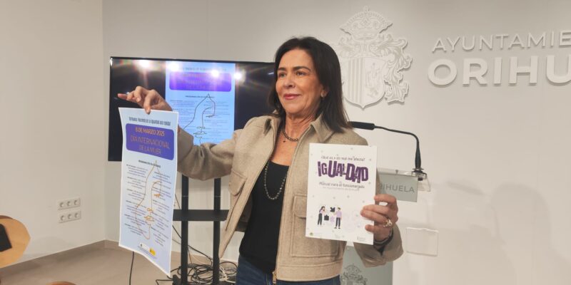 Orihuela organiza actividades durante el mes de marzo por el 8M