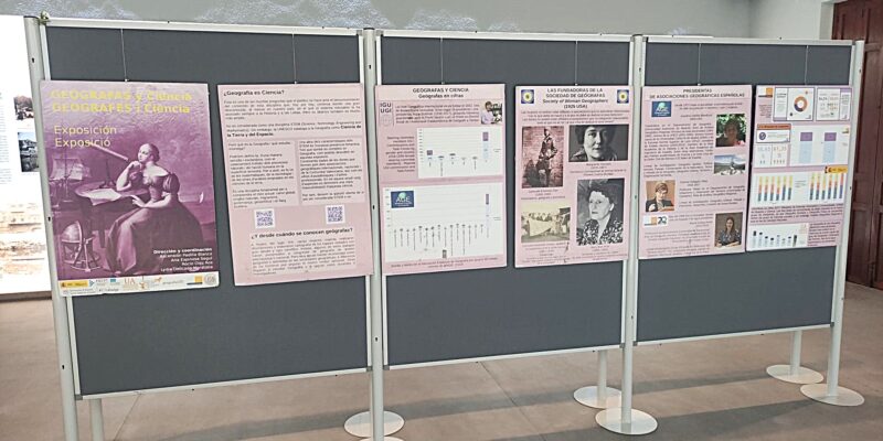 Rojales acoge la exposición Geógrafas y ciencia de la Universidad de Alicante