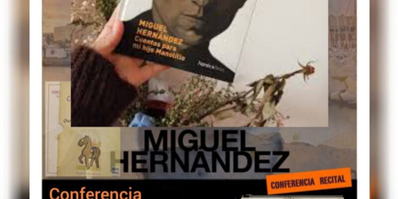 Luis Mariano Abad ofrecerá una conferencia-recital sobre Miguel Hernández en Orihuela
