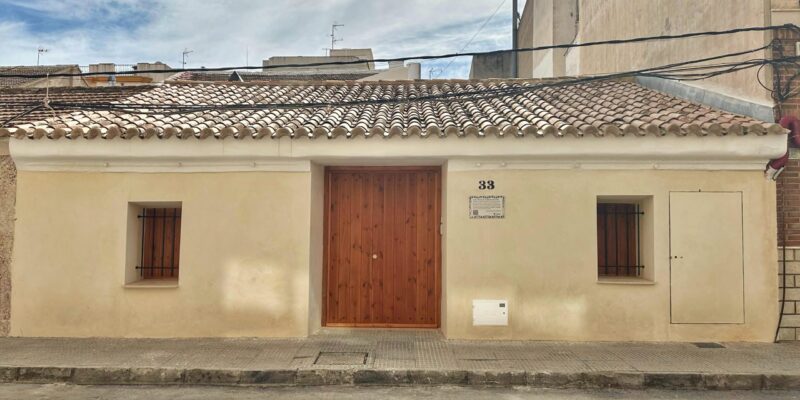 el Ayuntamiento ultima los detalles del llamado “Museo del Terremoto”, cuya apertura está prevista para esta próxima primavera, en la que es una de las últimas viviendas existentes de las reconstruidas tras la tragedia