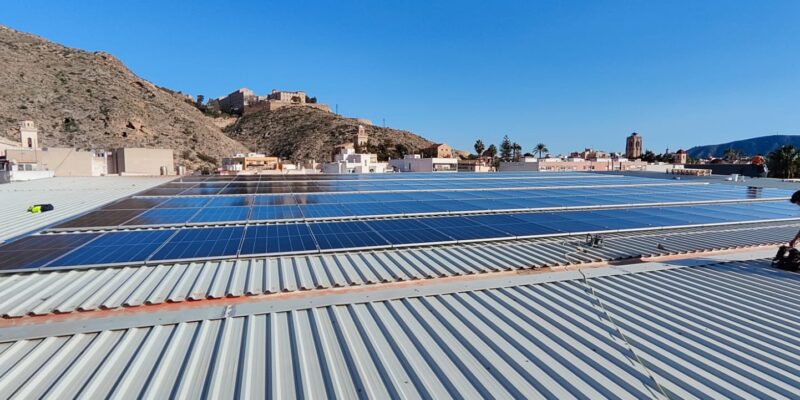 El Palacio del Agua de Orihuela cuenta ya con instalación solar fotovoltaica terminada