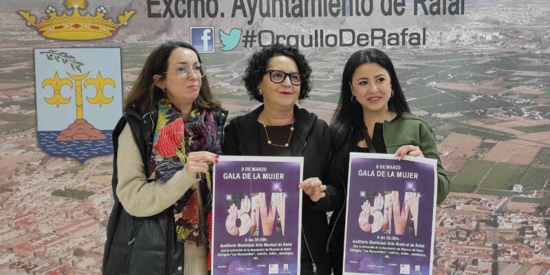 Rafal presenta su programación para conmemorar el 8 de marzo