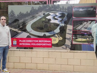 Rafal presenta su Plan Director para la reforma integral del Polideportivo Municipal