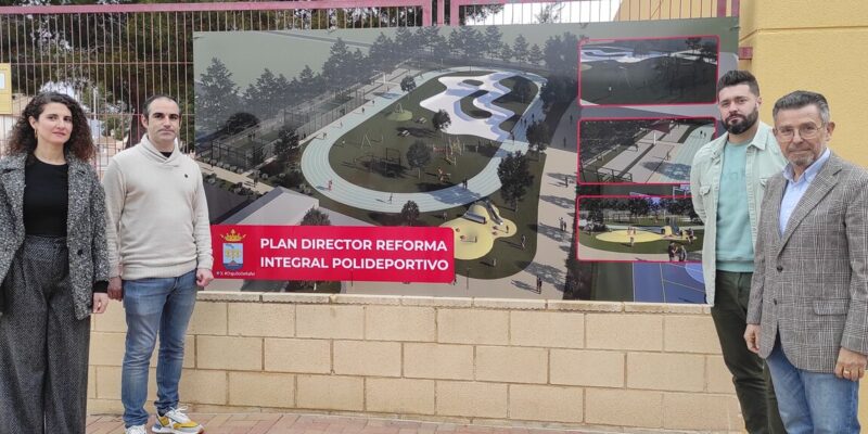 Rafal presenta su Plan Director para la reforma integral del Polideportivo Municipal