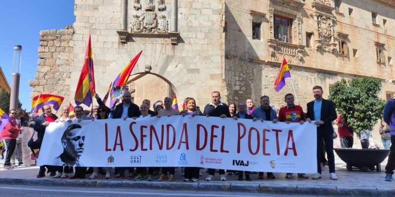 Comienza en Orihuela la XXVIII Senda del Poeta que terminará el domingo en Alicante