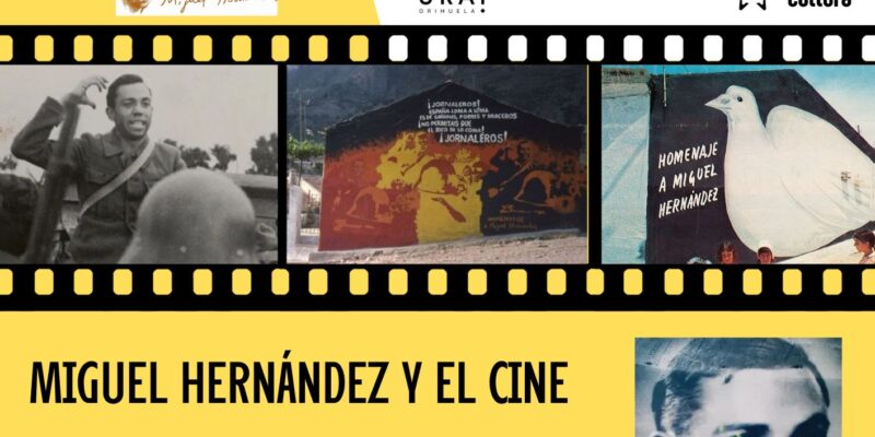 La Sala de Cineastas de Orihuela homenajea a Miguel Hernández el 30 de marzo