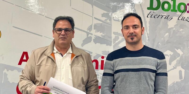 Dolores lidera la gestión de residuos con el sistema Puerta a Puerta