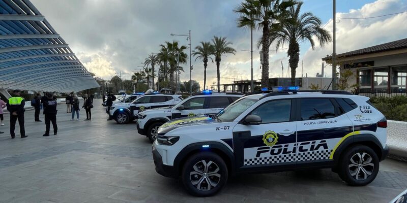 Torrevieja incorpora 17 nuevos vehículos destinados a la Policía Local