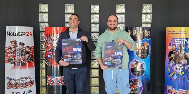 Rafal celebra su Game Party el 3 de mayo con la presencia de la comunidad gamer