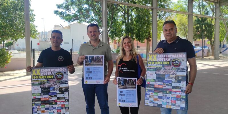 Benejúzar celebra el XX Motoalmuerzo y Concentración Motera este domingo