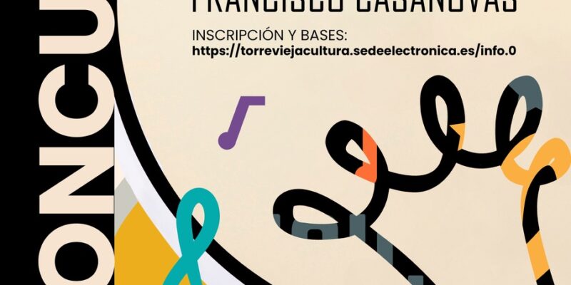 Torrevieja abre las inscripciones para participar en el II Concurso de Jóvenes Talentos Musicales