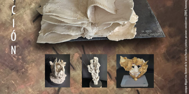 El artista y arquitecto Ramón Campos presenta en Orihuela “Me llamo barro aunque Miguel me llame”, una exposición de esculturas cerámicas inspiradas en la poesía de Miguel Hernández. La muestra, organizada por la Concejalía de Cultura del Ayuntamiento de Orihuela en colaboración con la UNED Elche - Torrevieja, se inaugura el miércoles 14 de mayo a las 10:00 horas en el Centro de Recepción de Visitantes de la Casa Museo Miguel Hernández, donde podrá visitarse hasta el 29 de mayo