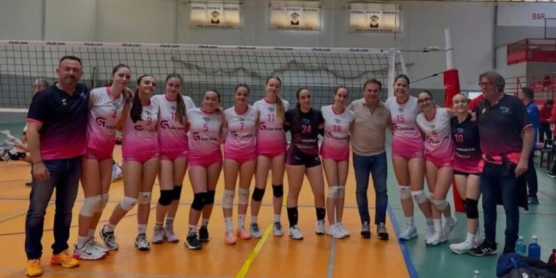 Benejúzar aporta 5 jugadoras al CV Daya Nueva que juega el Campeonato de España de Voleibol Cadete