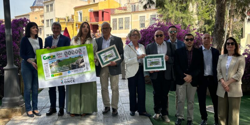 La ONCE lanza un cupón conmemorativo del 750 aniversario del Juzgado Privativo de Aguas de Orihuela