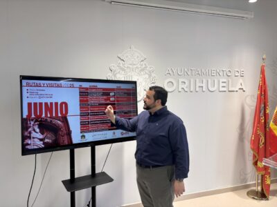 Orihuela anuncia sus nuevas rutas turísticas de verano en todo el municipio