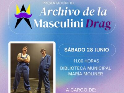 El ‘Archivo de la Masculinidrag’ toma forma en Orihuela