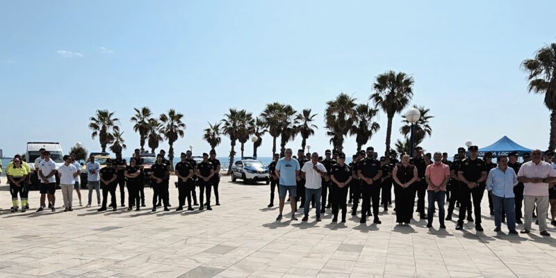 Orihuela presenta su amplio dispositivo de seguridad estival para la costa