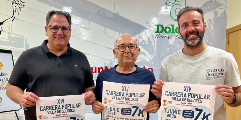 Dolores prepara su XIV Carrera Popular del 7 de junio que será más inclusiva que nunca