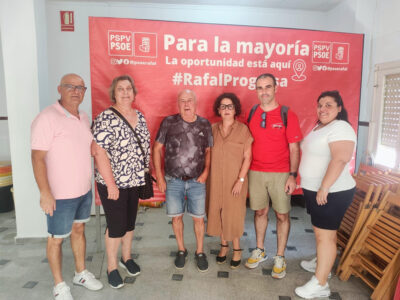 Laura Velasco, concejala y segunda teniente de alcalde en el Ayuntamiento de Rafal, revalida el cargo de secretaria general de la agrupación socialista del municipio