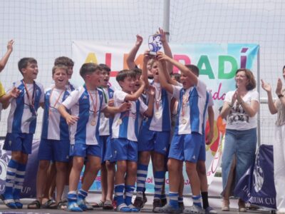 Almoradí ha sido, este fin de semana, una de las sedes protagonistas del torneo internacional de fútbol base Imperium Cup 2025, junto con los municipios de Rojales y Algorfa