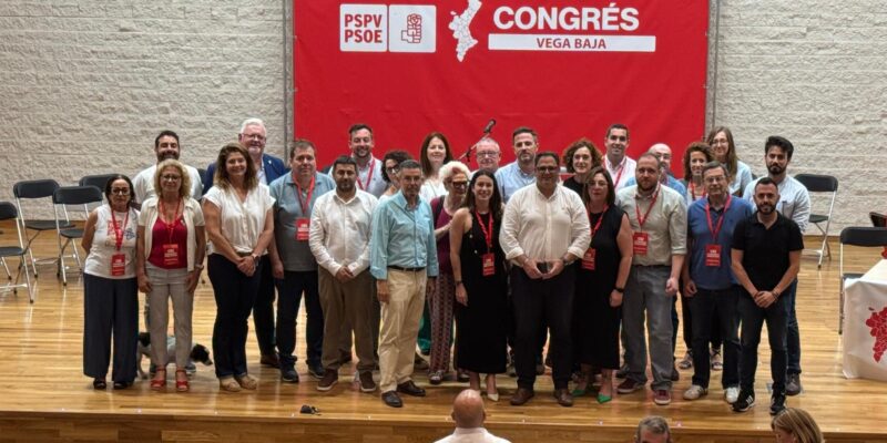 Joaquín Hernández es reelegido Secretario General del PSOE de la Vega Baja