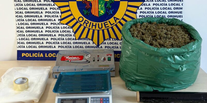 La Policía Local de Orihuela realiza varias detenciones en los últimos días