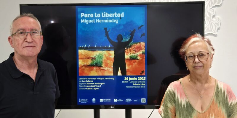 El Ayuntamiento de Orihuela y la Universidad Miguel Hernández (UMH) han presentado una nueva edición del programa ‘Diálogos culturales: Orihuela-UMH’, una iniciativa conjunta con la que ambas instituciones refuerzan su compromiso con la promoción del campus oriolano y la consolidación de Orihuela como Ciudad Universitaria