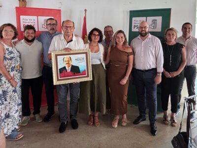 El PSOE homenajea al ex alcalde de Pilar de la Horadada Ignacio Ramos