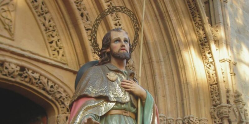 El barrio del Rabaloche de Orihuela celebra sus fiestas en honor a Santiago el Mayor